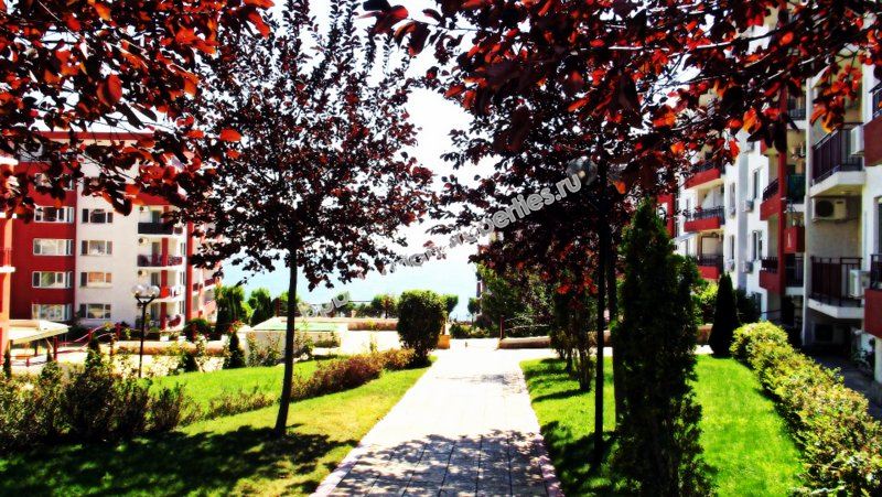 Меблированная студия на первой линии моря для продажи вблизи курорта Святой Влас