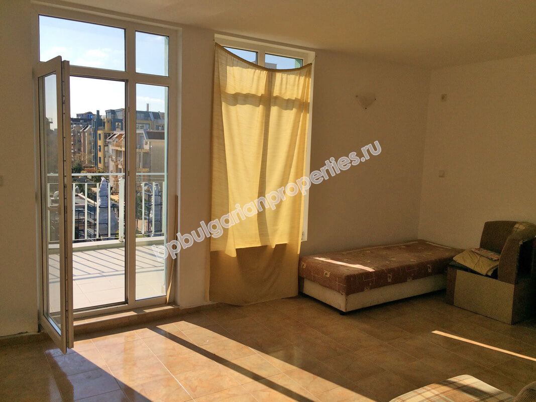 Просторная студия без платы за обслуживание для продажи в Солнечном берегу