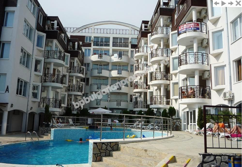 Меблированная студия близко к пляжу на продажу в курорте Солнечный Берег