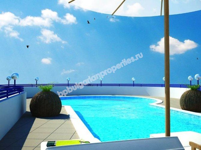 Дешевая обставленная студия на продажу в курорте Солнечный Берег Дешевая обставленная студия на продажу в курорте Солнечный Берег