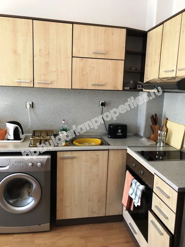 Двухкомнатная меблированная квартира на продажу в курорте Солнечный Берег