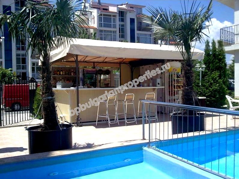 Дешевая меблированная студия на продажу в курорте Солнечный берег