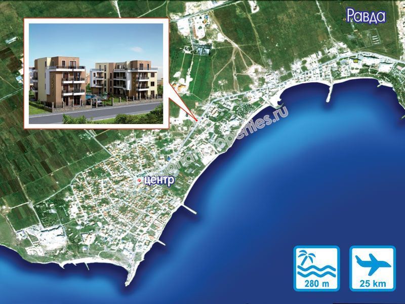 Размещение до 4 человек в двухкомнатном апартаменте.