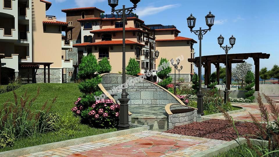 На продажу фешенебельный двухкомнатный апартамент на первой линии моря в курорте Лозенец