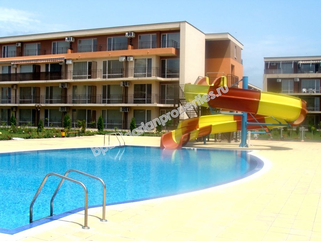 Меблированная студия близко к морю на продажу в курорте Солнечный Берег