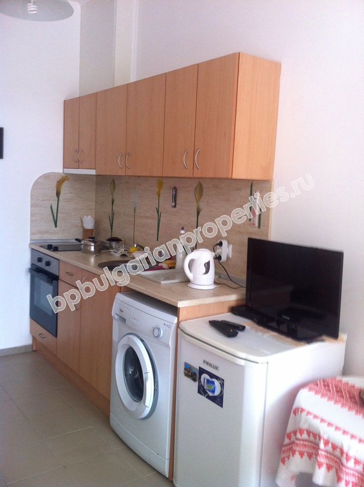 Меблированная однокомнатная квартира на продажу в курорте Солнечный Берег