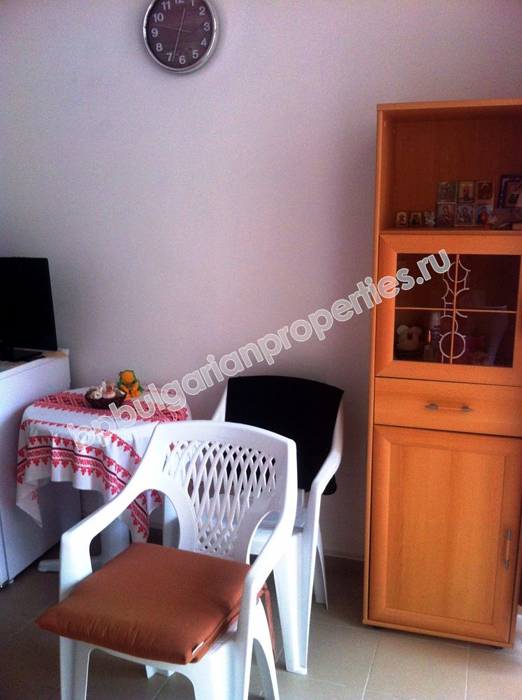 Меблированная однокомнатная квартира на продажу в курорте Солнечный Берег