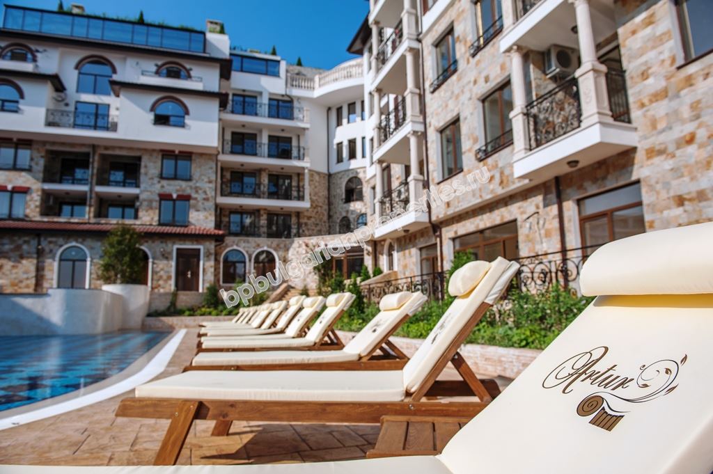 Апартаменты-люкс с видом на море в Святом Власе