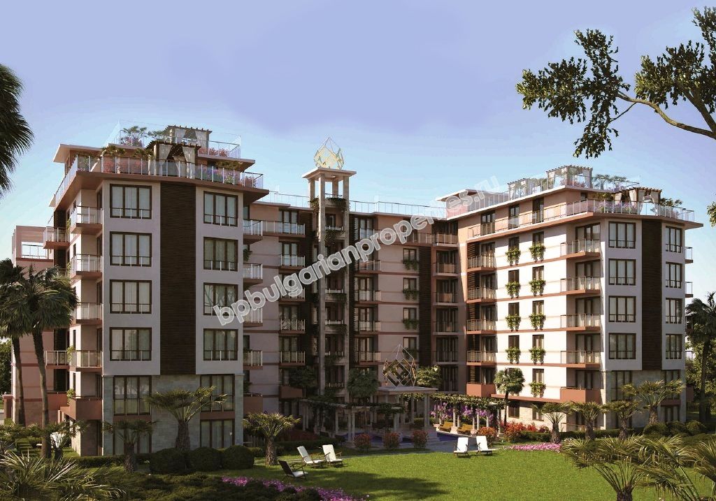 Квартиры на продажу в новом шикарном комплексе в курорте Солнечный Берег