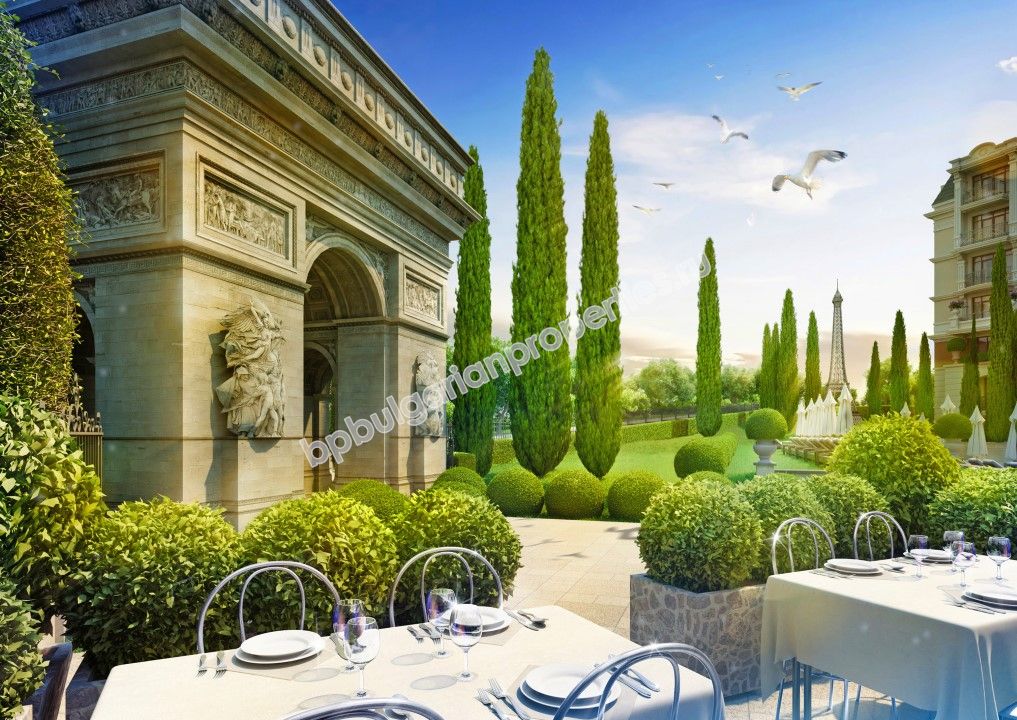 Шикарные квартиры с видом на море на продажу в новом комплексе в курорте Святой Влас