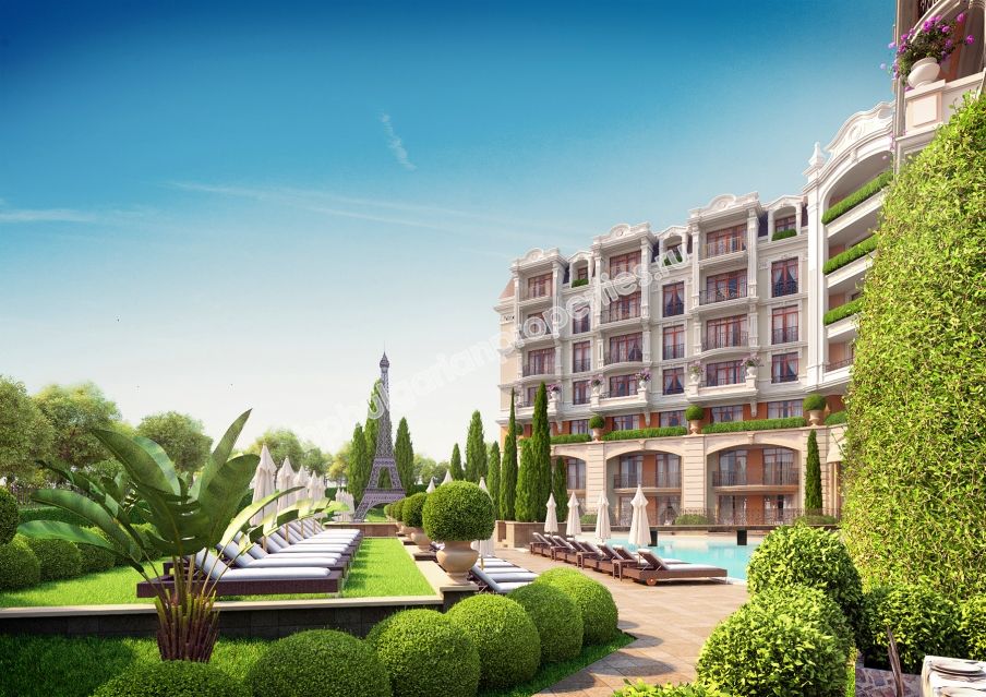 Шикарные квартиры с видом на море на продажу в новом комплексе в курорте Святой Влас