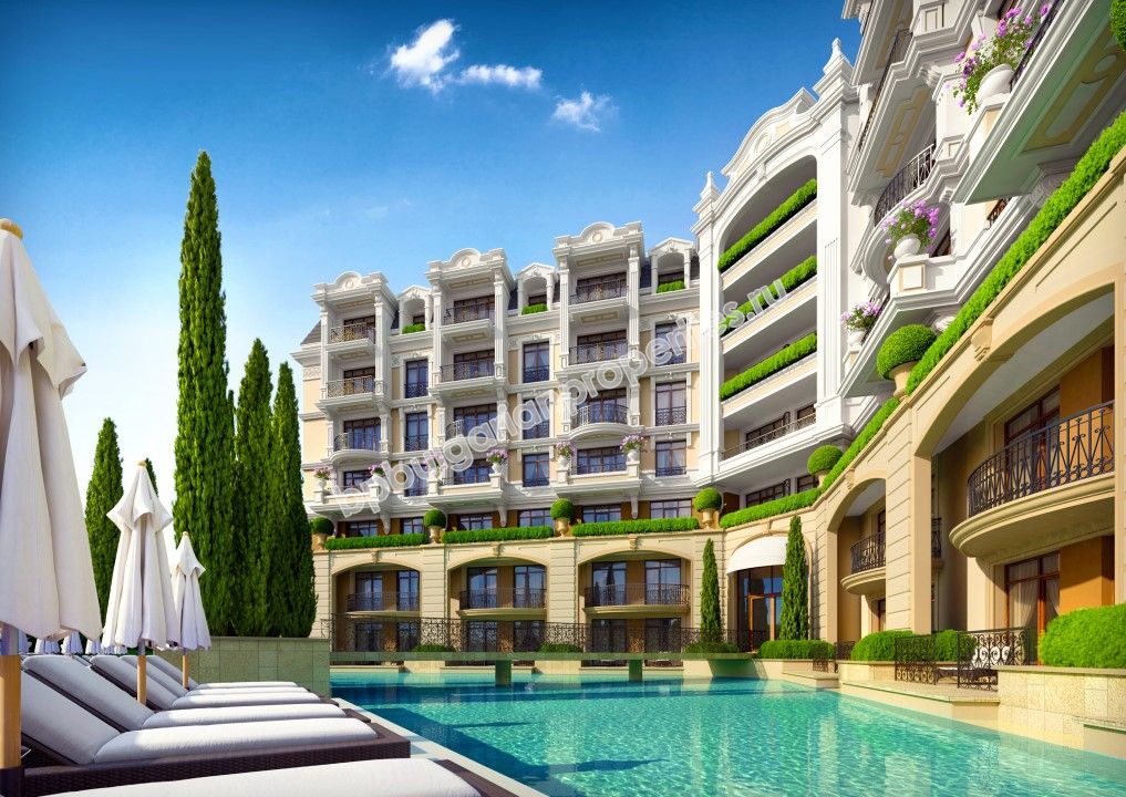 Шикарные квартиры с видом на море на продажу в новом комплексе в курорте Святой Влас