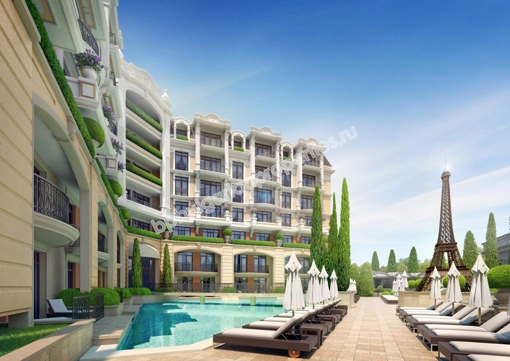 Шикарные квартиры с видом на море на продажу в новом комплексе в курорте Святой Влас