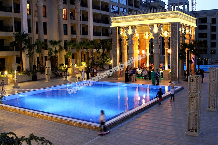 Люксовые квартиры с видом на море до пляжа в курорте Золотые пески