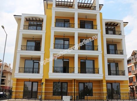 Новая меблированная студия на продажу близко к пляжу в городе Несебр