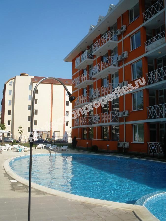 Дешевая студия с бонусом кухня на продажу в курорте Солнечный Берег