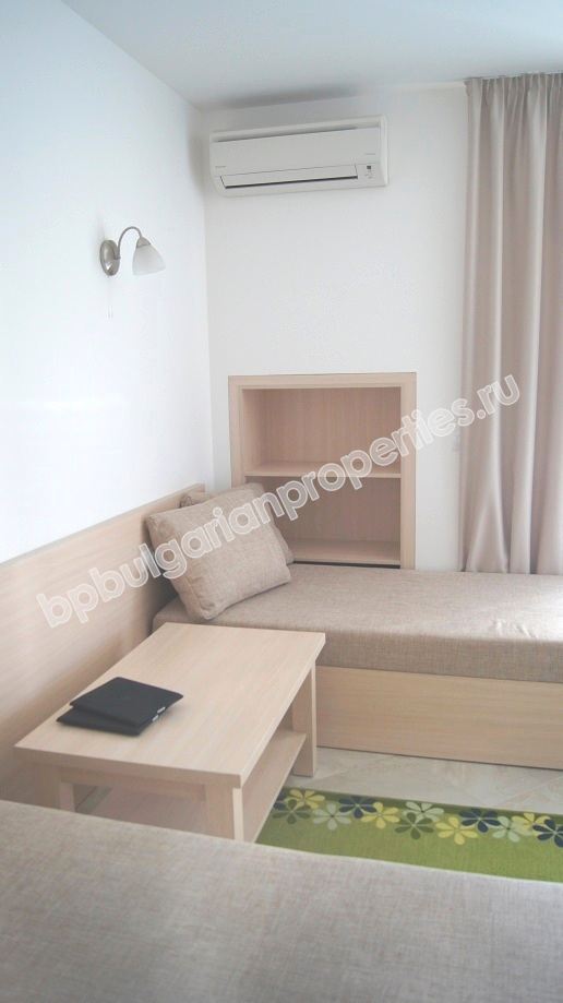 Меблированная студия на первой линии моря на продажу в курорте Черноморец