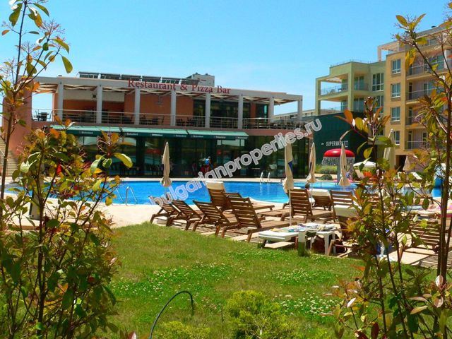 Меблированная студия близко к пляжу на продажу в курорте Солнечный Берег