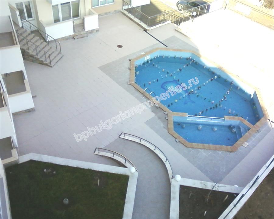 Новая двухкомнатная квартира с видом на море на продажу в курорте Бяла