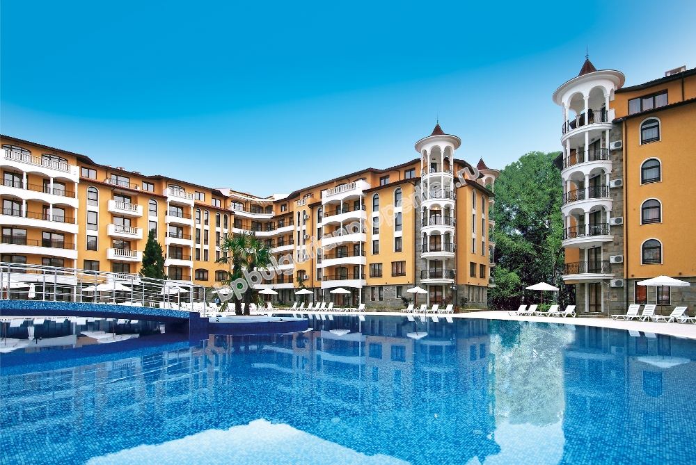 Меблированный студия близко к пляжу на продажу в курорте Солнечный берег