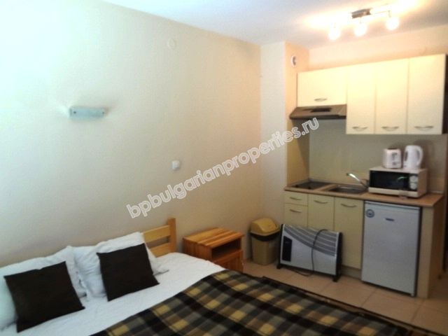 Меблированная студия для продажи недалеко от подъемника на горнолыжном курорте Банско