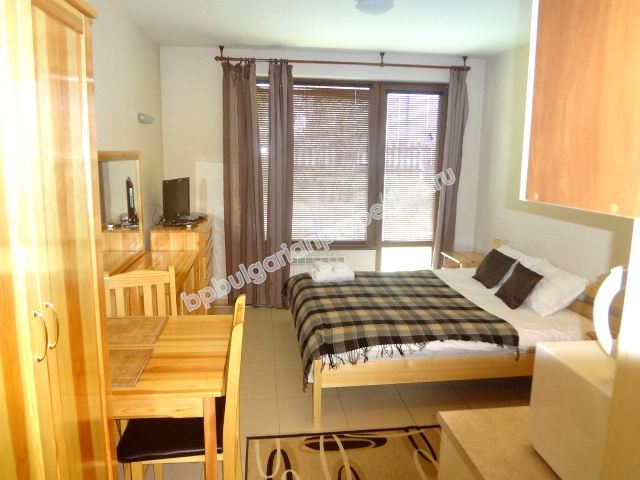 Меблированная студия для продажи недалеко от подъемника на горнолыжном курорте Банско