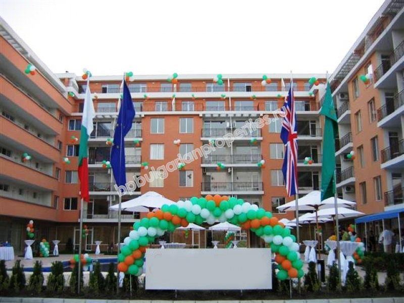 Меблированная студия на продажу близко к пляжу в курорте Солнечный Берег