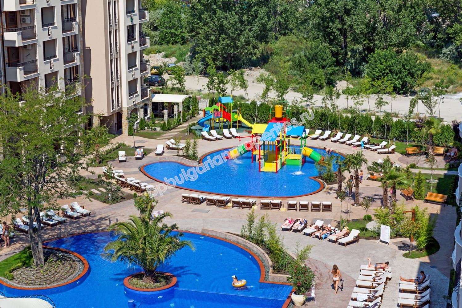 Однокомнатная квартира-студия на продажу в курорте Солнечный Берег