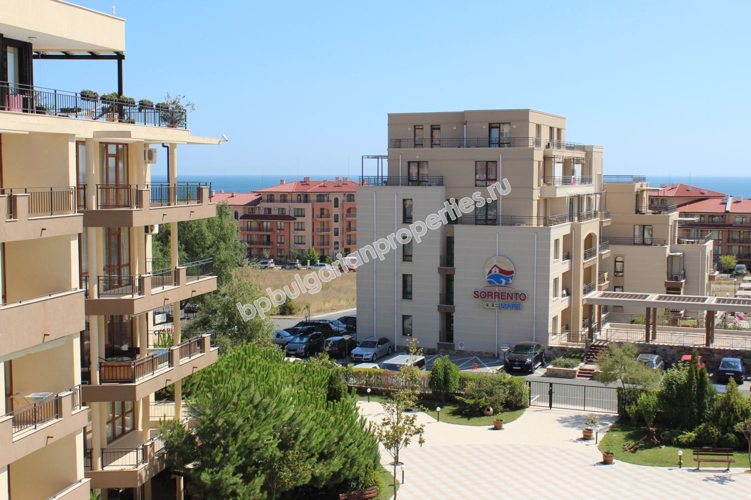 Меблированная студия с прямым видом на море на продажу в курорте Святой Влас