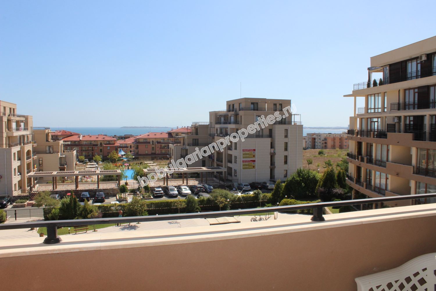 Меблированная студия с прямым видом на море на продажу в курорте Святой Влас