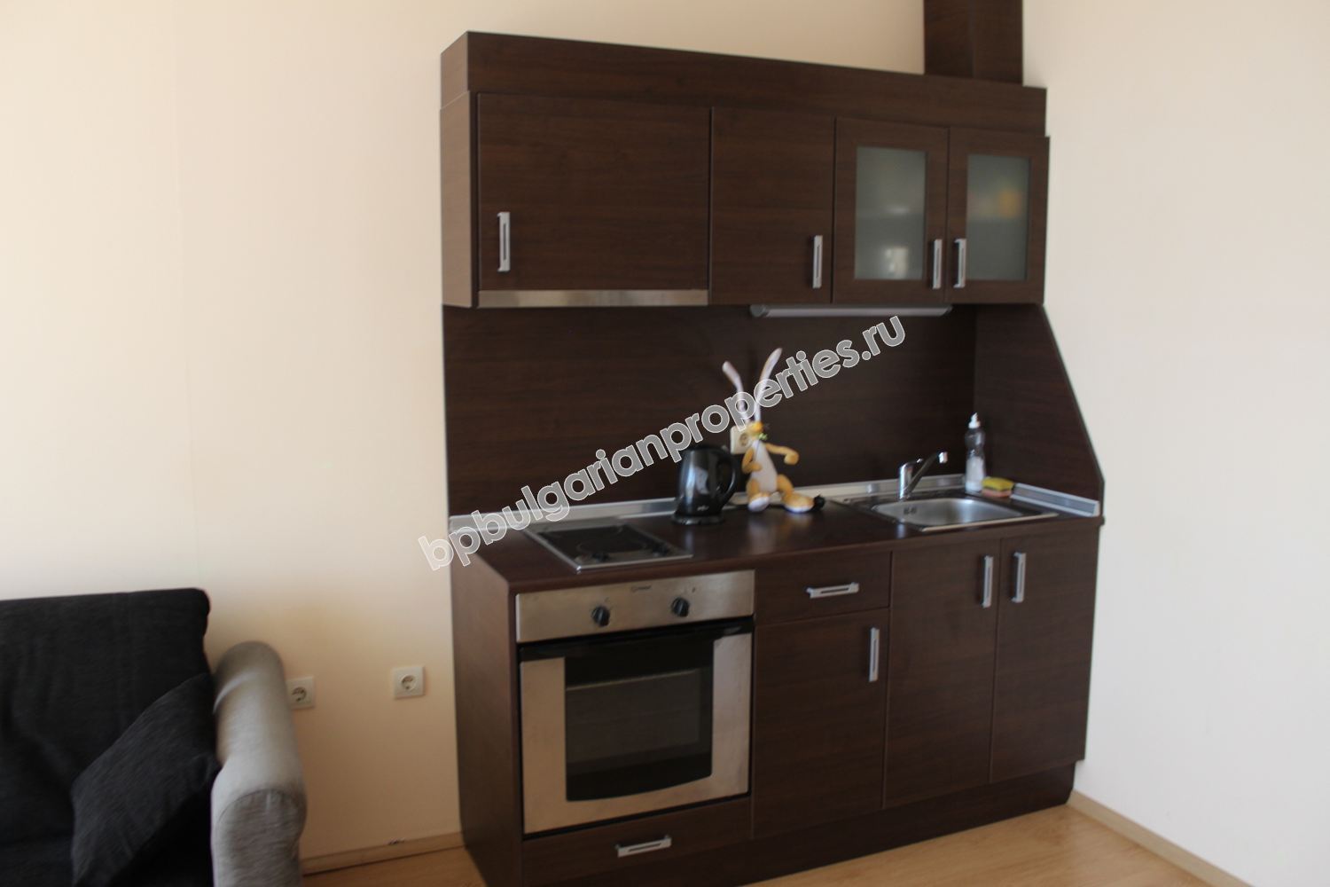 Меблированная студия с прямым видом на море на продажу в курорте Святой Влас