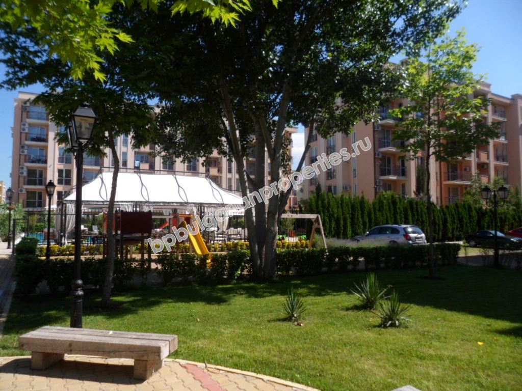 Меблированная студия на продажу в курорте Солнечный Берег