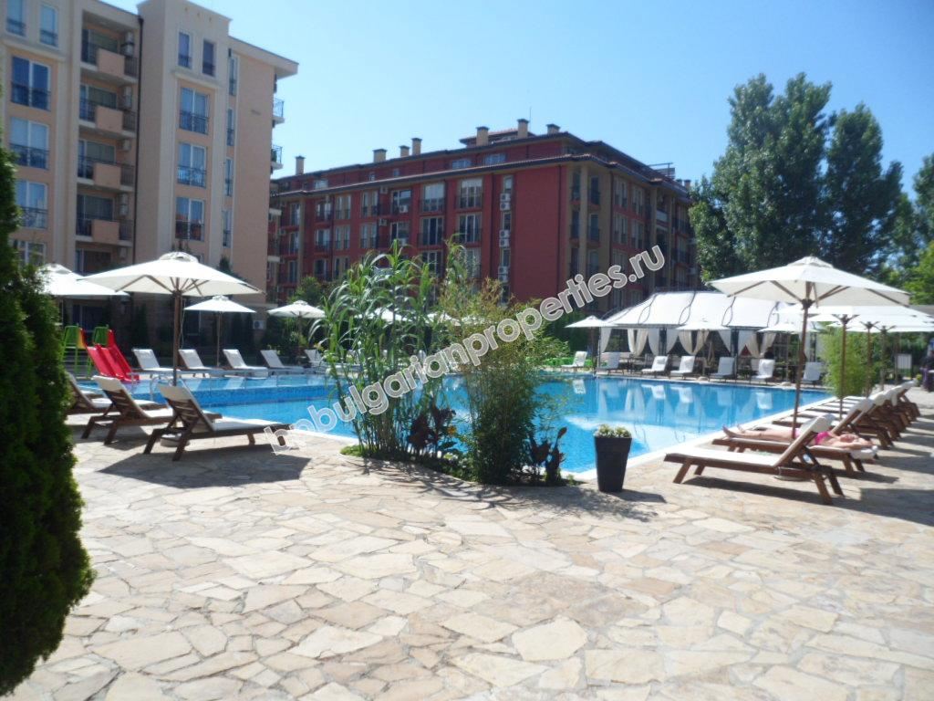 Меблированная студия на продажу в курорте Солнечный Берег