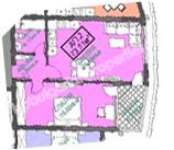 Двухкомнатная новая  квартира на продажу в комплексе 