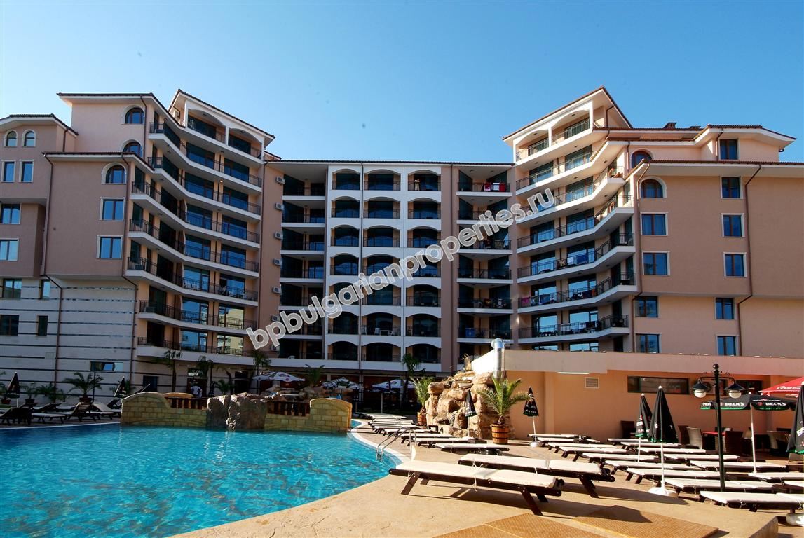 Двухкомнатная квартира на продажу до пляжа в курорте Солнечный Берег