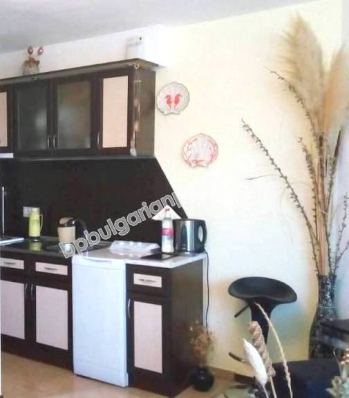 Меблированная студия без таксы обслуживания в курорте Солнечный берег