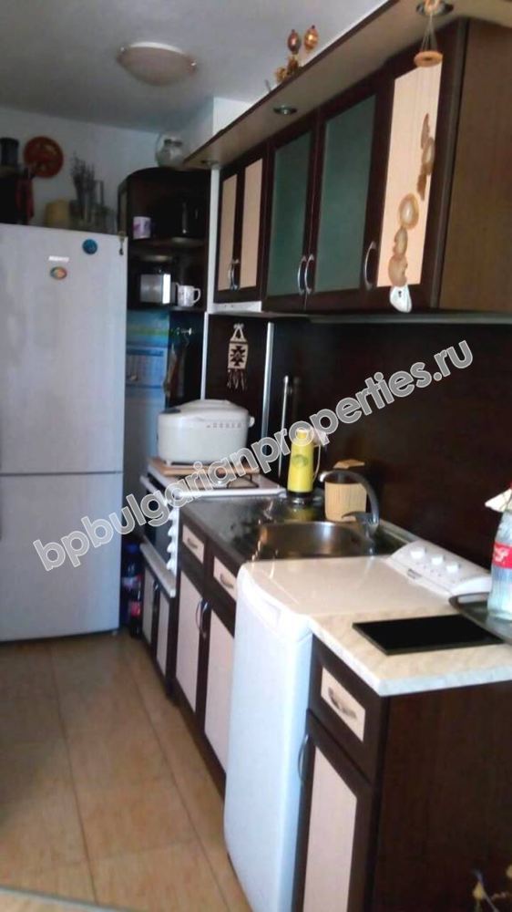 Меблированная студия без таксы обслуживания в курорте Солнечный берег