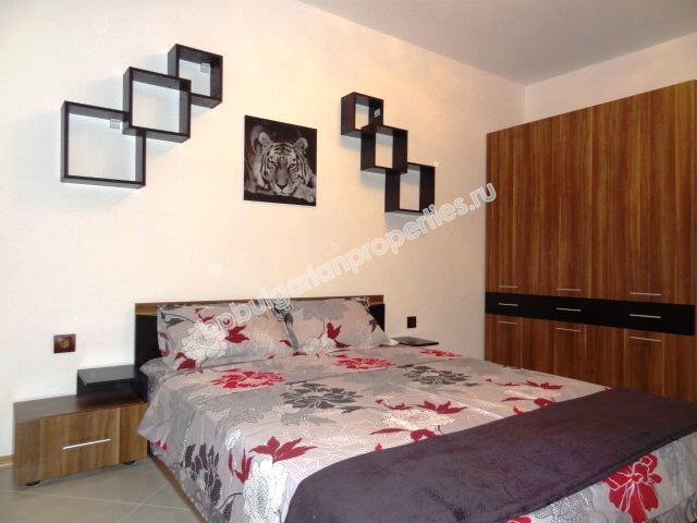 Двухкомнатная меблированная квартира на продажу в курорте Солнечный Берег