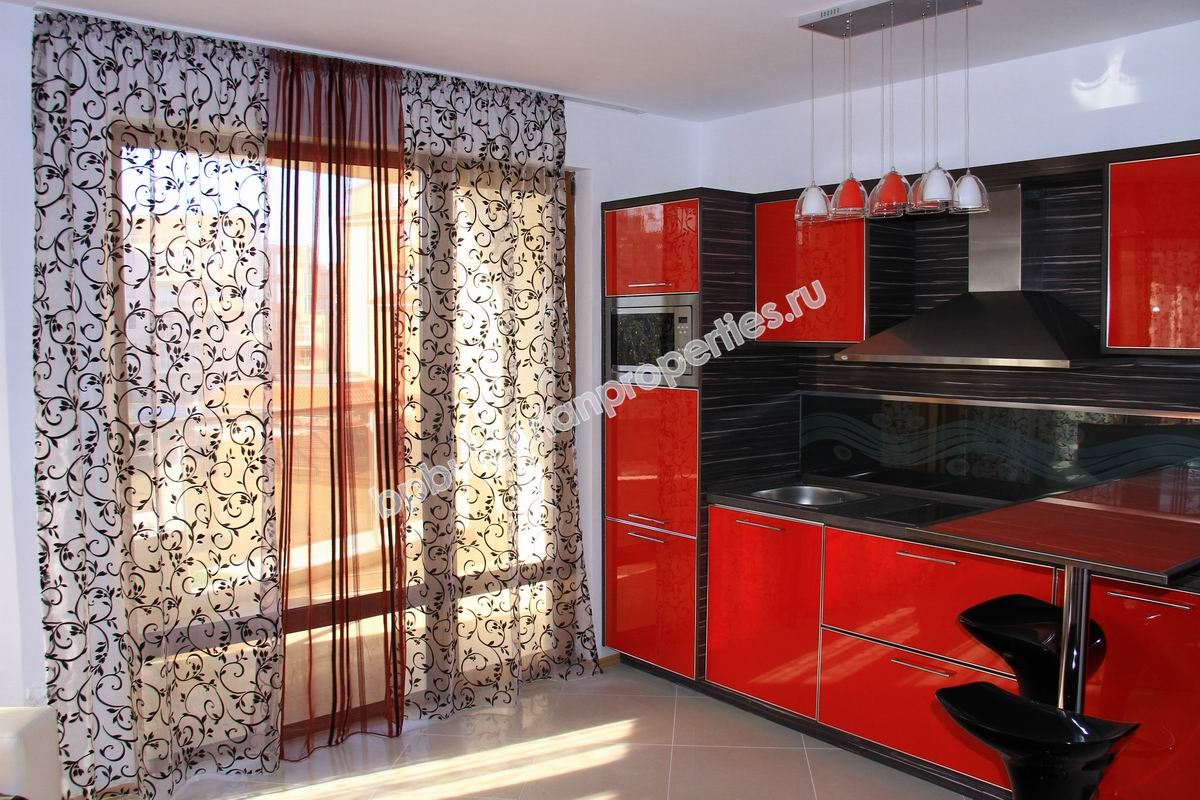 Двухкомнатная меблированная квартира на продажу в курорте Солнечный Берег