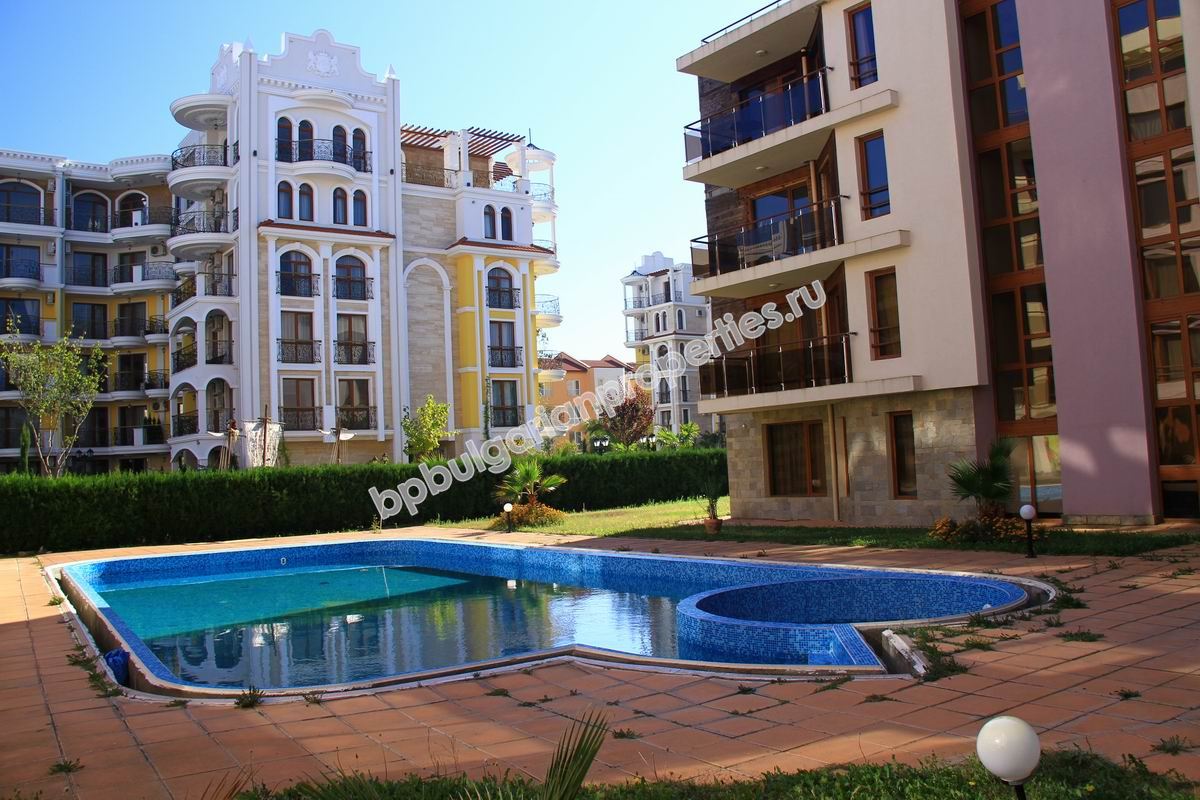 Двухкомнатная меблированная квартира на продажу в курорте Солнечный Берег