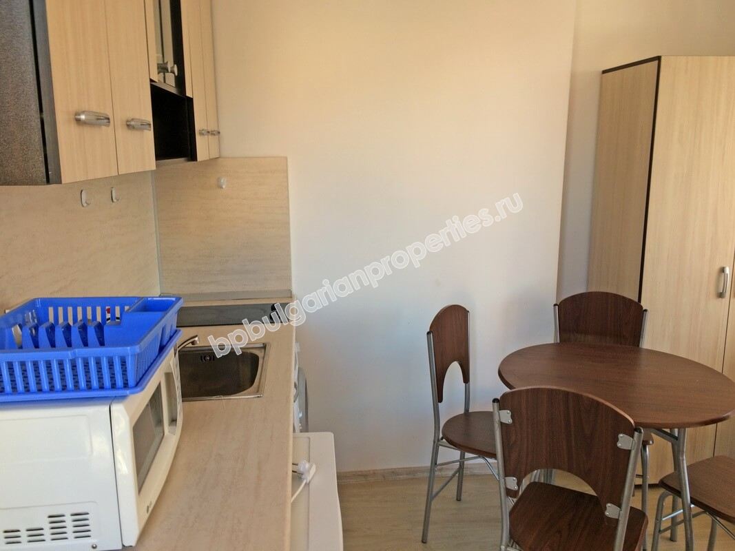 Меблированная студия близко к пляжу на продажу в курорте Солнечный Берег