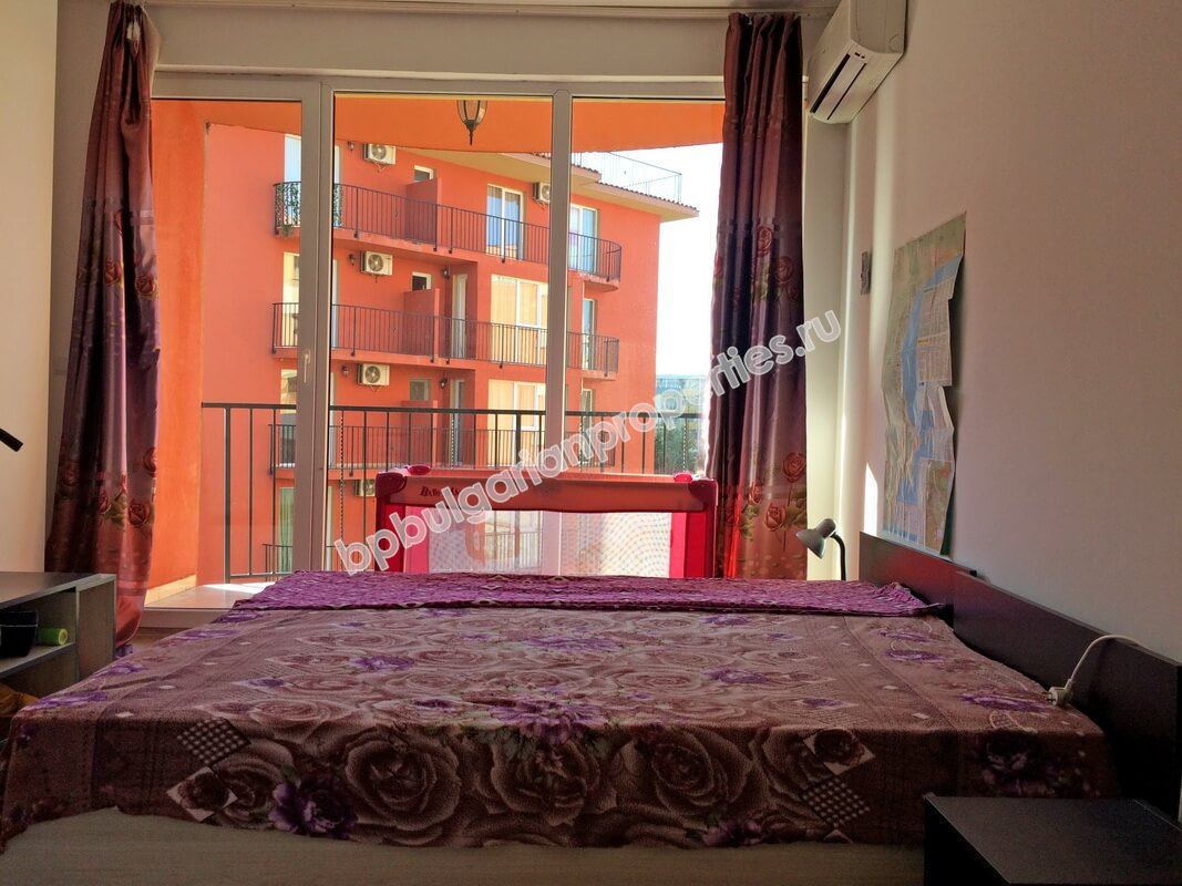 Меблированная студия близко к пляжу на продажу в курорте Солнечный Берег