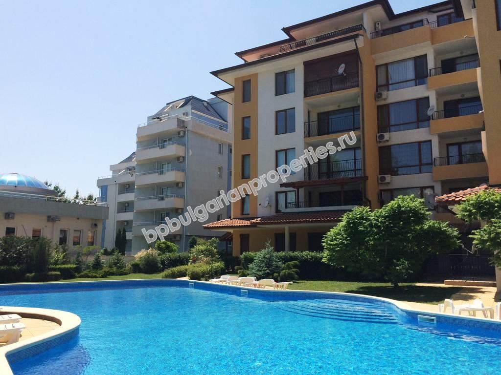 Меблированная двухкомнатная квартира близко к пляжу на продажу в курорте Солнечный Берег