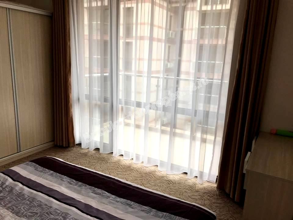 Двухкомнатная меблированная квартира в элитном комплексе на продажу в курорте Солнечный Берег