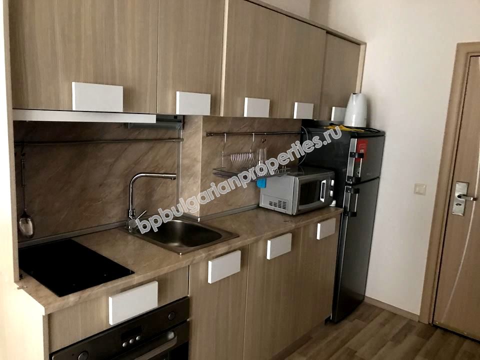 Двухкомнатная меблированная квартира в элитном комплексе на продажу в курорте Солнечный Берег