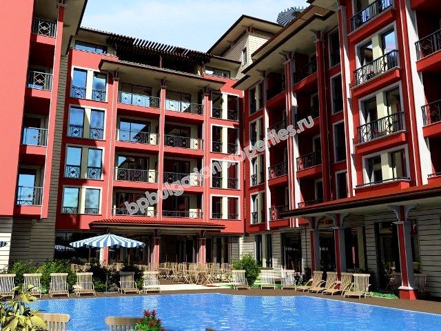 Меблированная студия близко к пляжу на продажу в курорте Солнечный Берег