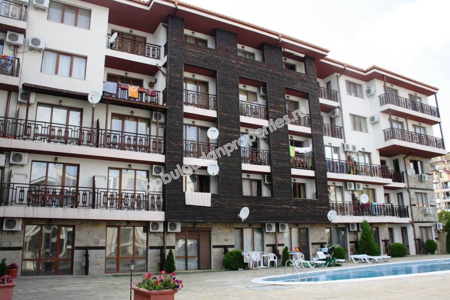 Меблированная студия близко к морю на продажу в курорте Святой Влас