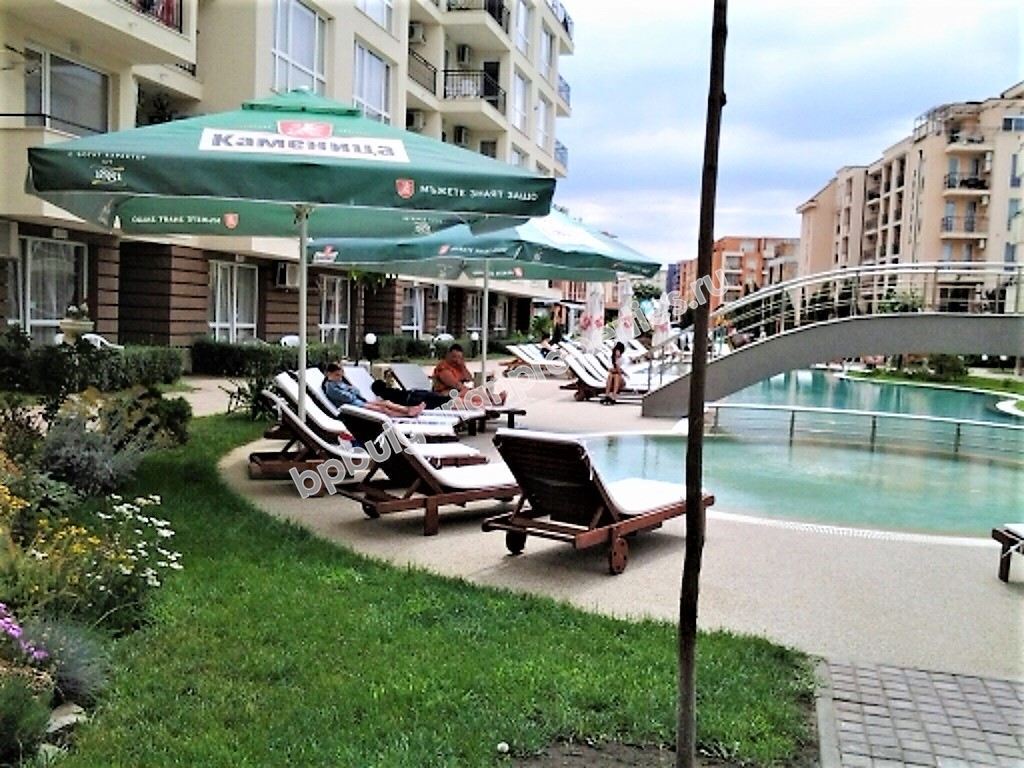 Дешевая меблированная студия  на продажу  в Солнечном Берегу