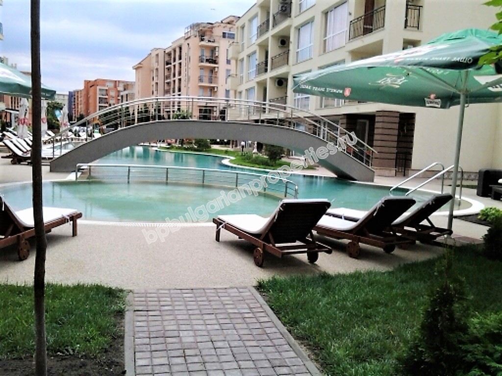 Дешевая меблированная студия  на продажу  в Солнечном Берегу