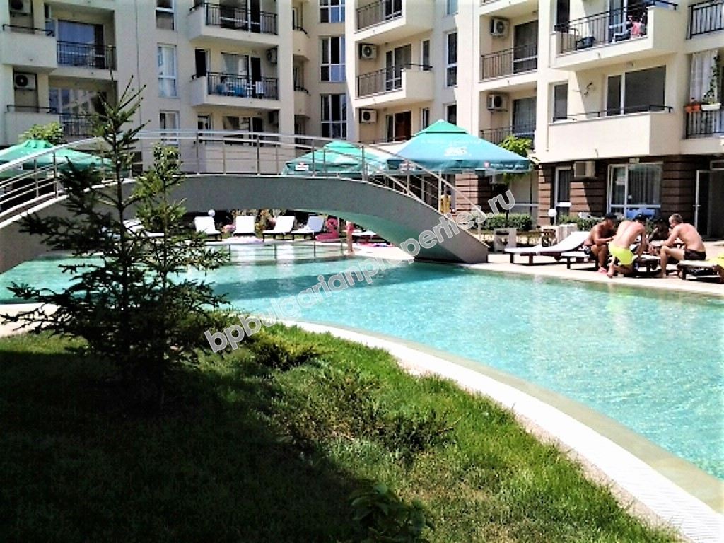 Дешевая меблированная студия  на продажу  в Солнечном Берегу